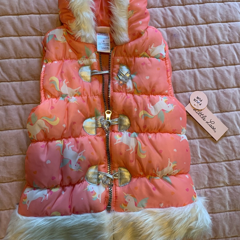 Little Lass Unicorn Vest